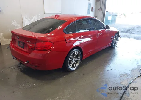 2015 BMW 428 Gran Coupe xDrive из США, поврежденный, VIN WBA4A7C57FD415443